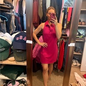 Alo Pink Sleeveless Dress